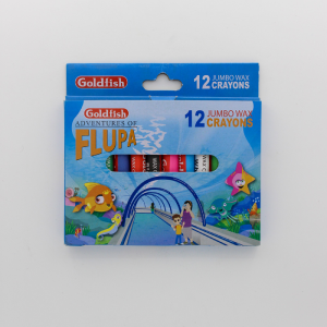 Goldfish Crayon Color Jumbo 12 Pcs Color