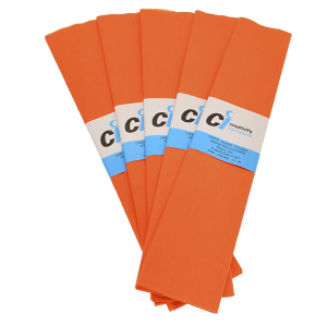 Crepe Paper (Tissue Type Paper) Brown