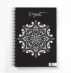 Elegant Spiral Note Book A4 Size 300Pages