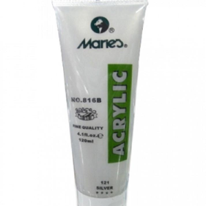 Marie's Acrylic Color 75ML Tube Silver