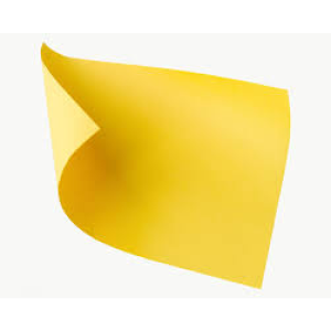 Chart Paper Yellow 1 Pc