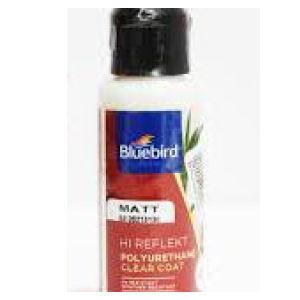 Bluebird Polyurethane Clear Coat Water Reducible Gloss 100Ml